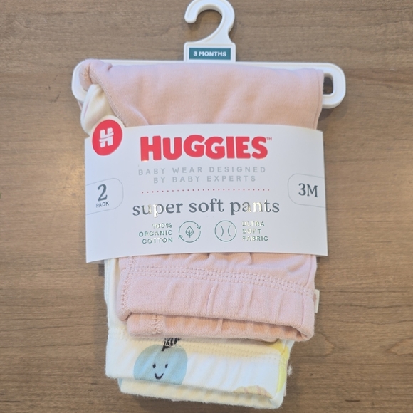 Super Soft Pants - Pink and Cream - Picture 1 of 2